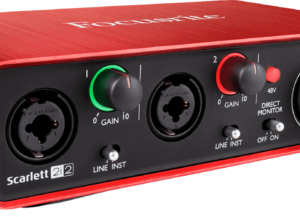 SCARLETT2 2I2 Focusrite interface audio