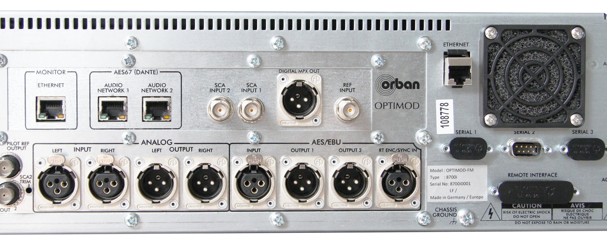 Optimod-FM 8700i – orban