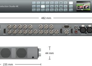 ATEM 1 M/E Production studio 4K Mélangeur Blackmagic Design