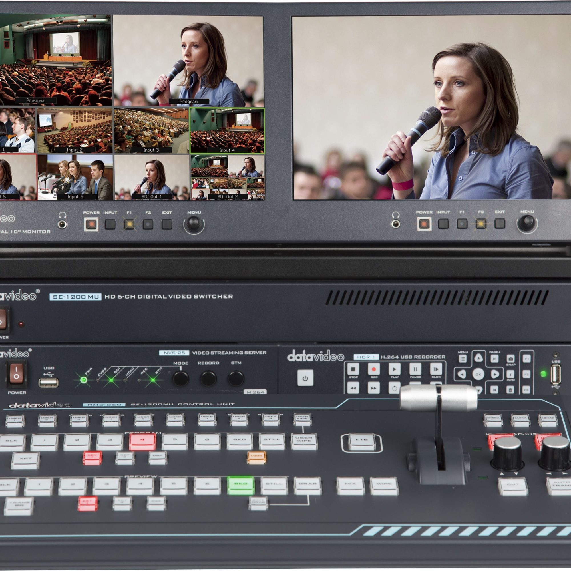 6 Channel HD Portable Video Production Studio