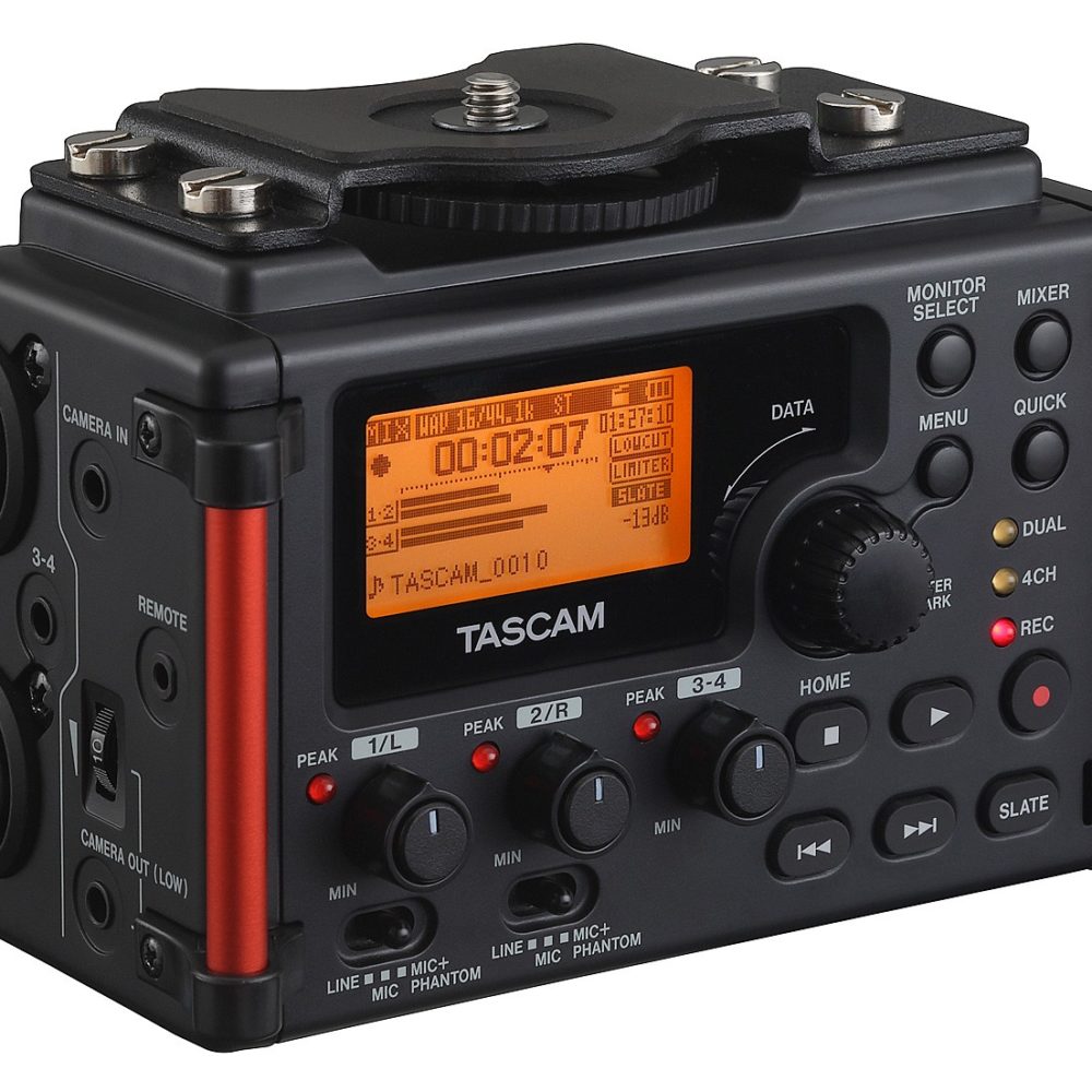 DR-60DMKII Tascam Enregistreur audio portable pour DSLR