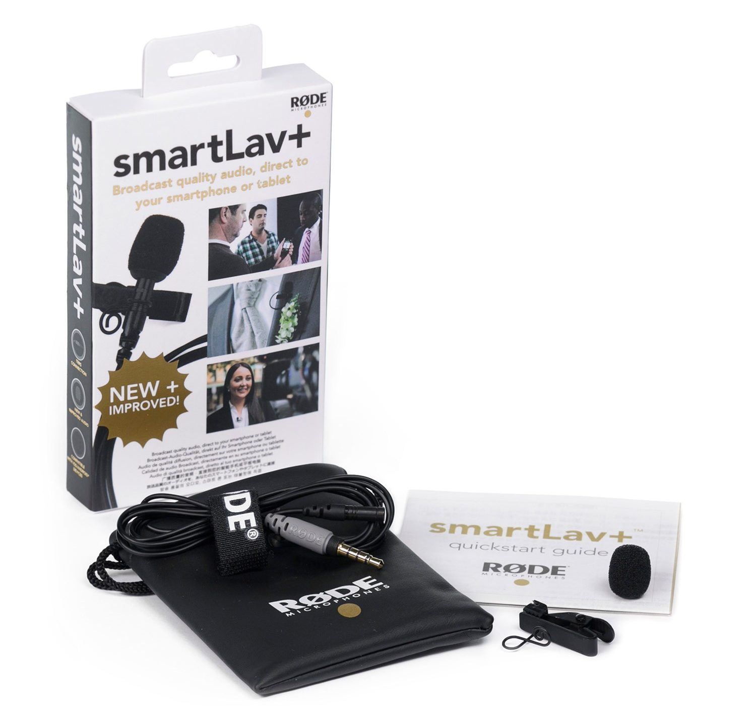 SmartLav+ Mirco cravate/revers Rode pour smartphones