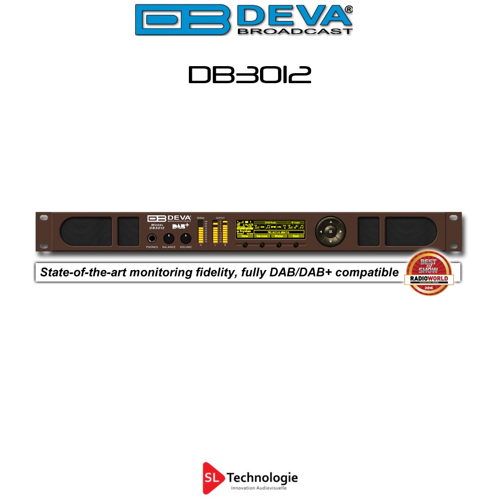 DB3012 DEVA Turner de surveillance DAB+ & IP