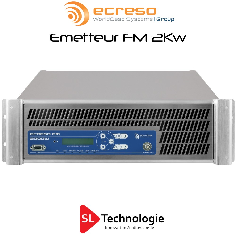 Emetteur FM 2000W ECRESO