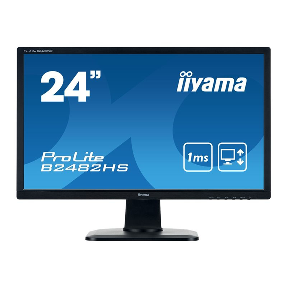 Ecran Led IPS 24” iiyama ProLite B2482HS-B1Full HD