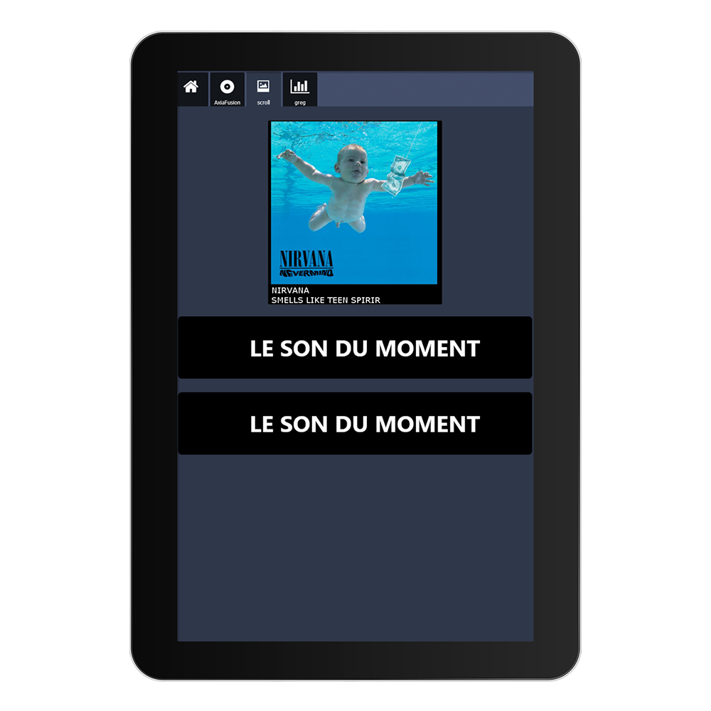 IP Tablet métadonnées Outils Application de radio virtuelle Axia