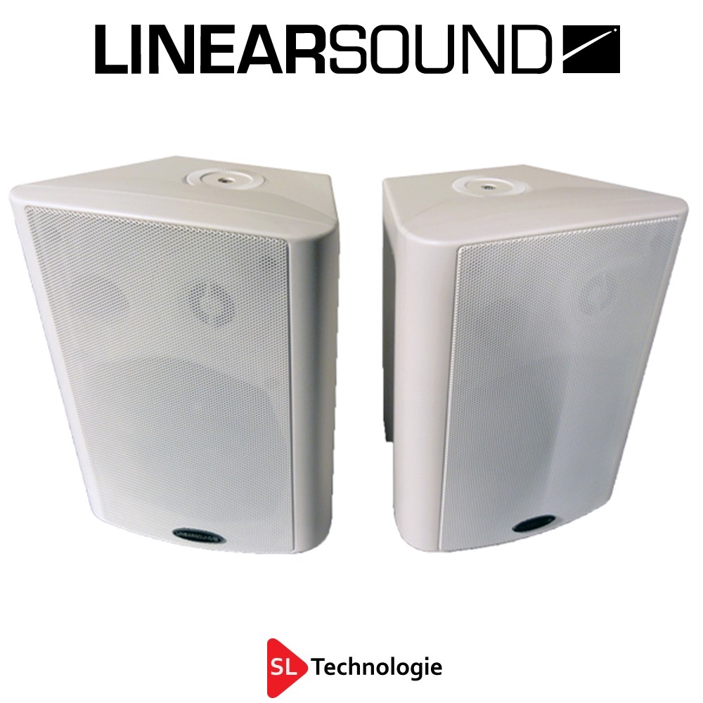 Enceintes Amplifiées LinearSound LTS.EA1720W (PAIRE)