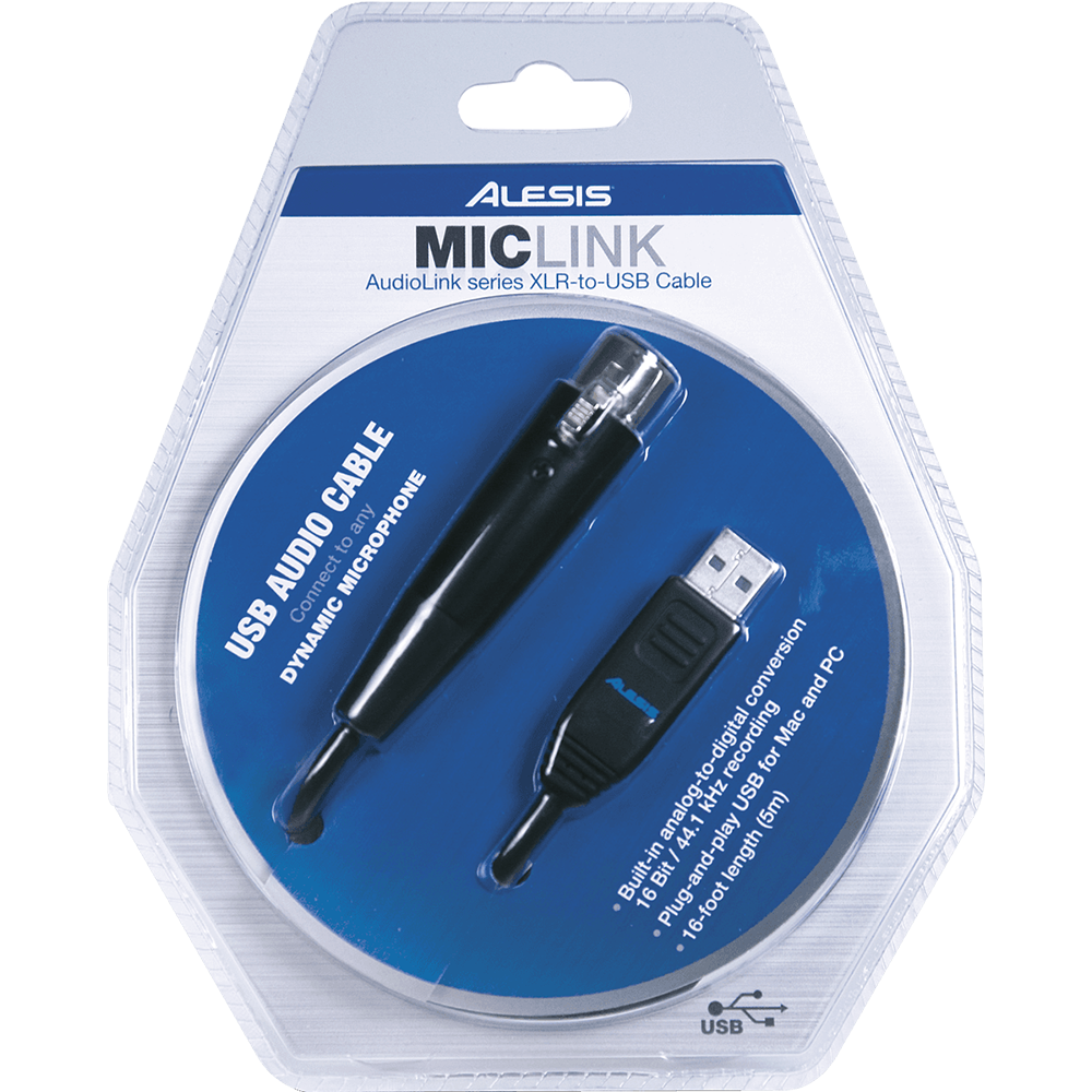 Miclink Alesis Adaptateur XLR-USB