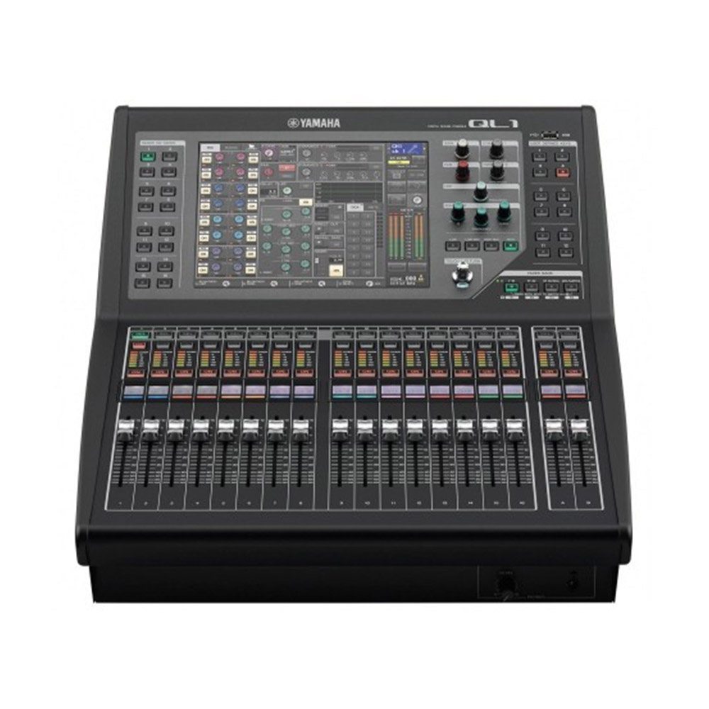 QL1 Yamaha Console Audio Numérique 16 +2 Faders AoIP DANTE