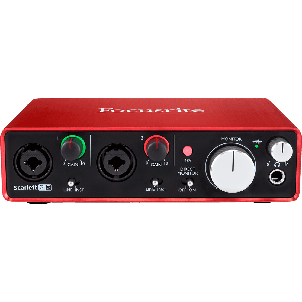 SCARLETT2 2I2 Focusrite interface audio