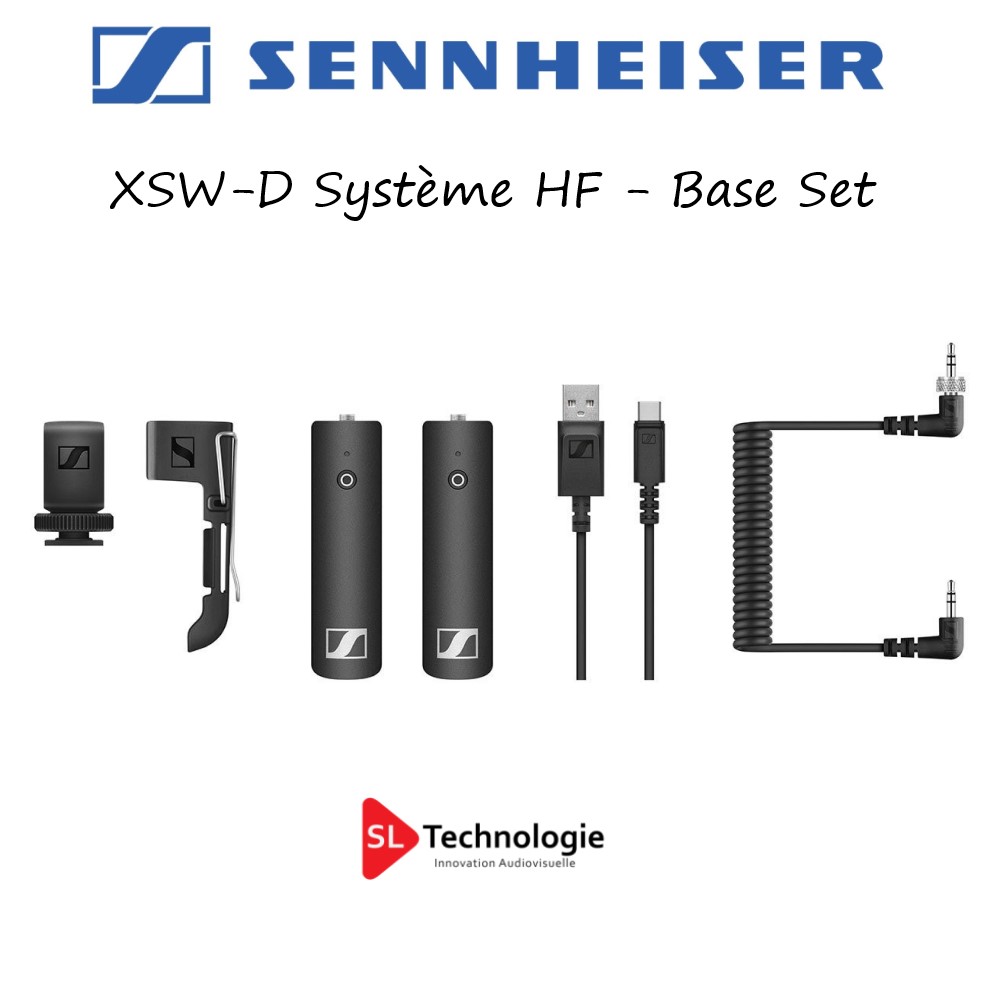 XSW-D Sennheiser Pack HF Base Set (émetteur 3,5mm + Récepteur)