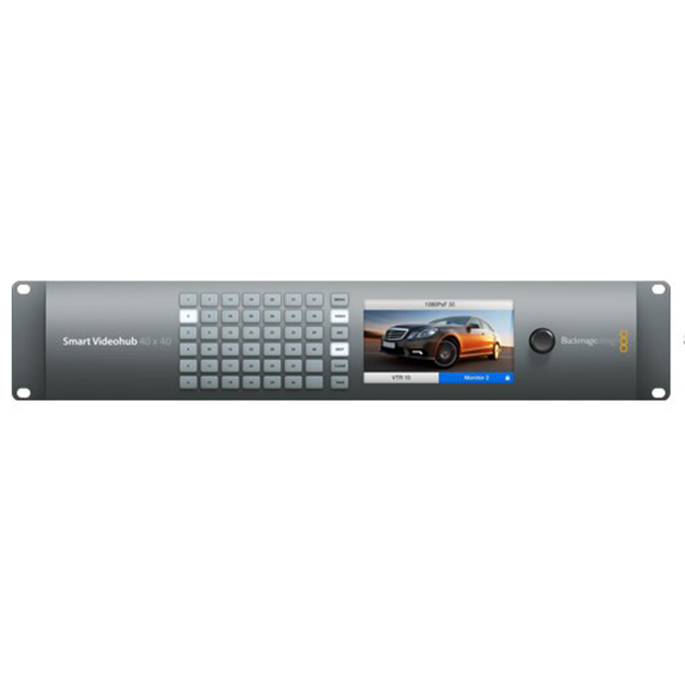 Smart Videohub 40×40 Blackmagic Design Grille de commutation