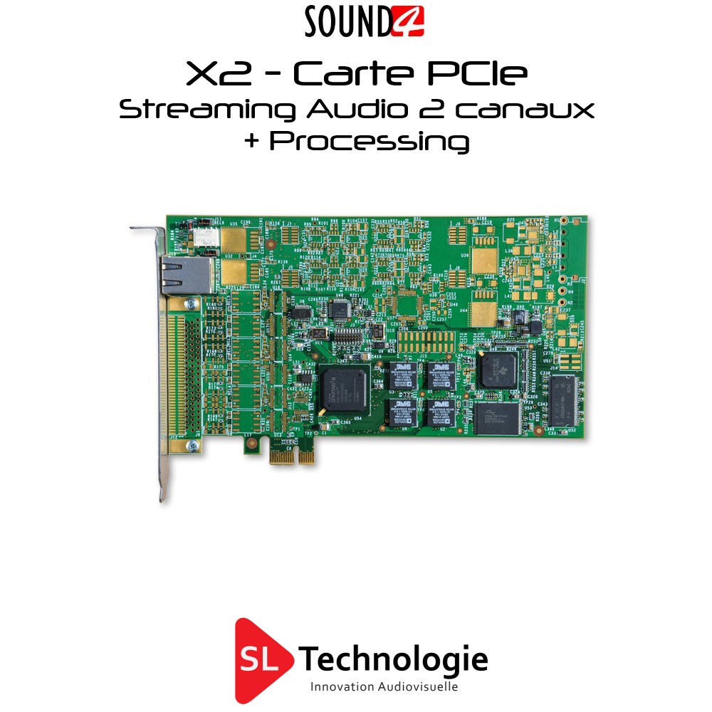 SOUND4 STREAM x2 Streaming Audio