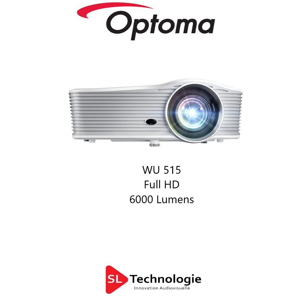 WU515 OPTOMA VP Full HD 1080p DLP 6000 lumens