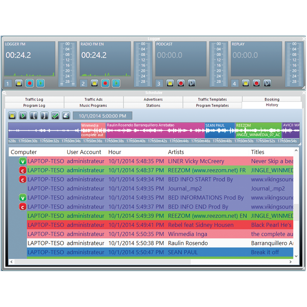 WinMedia Logger