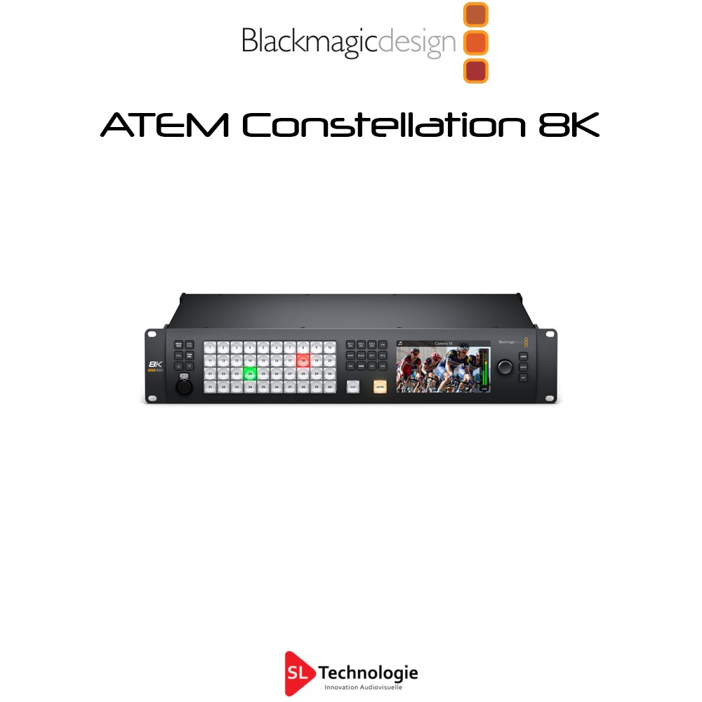 ATEM Constellation 8K Mélangeur Vidéo 8K Blackmagicdesign