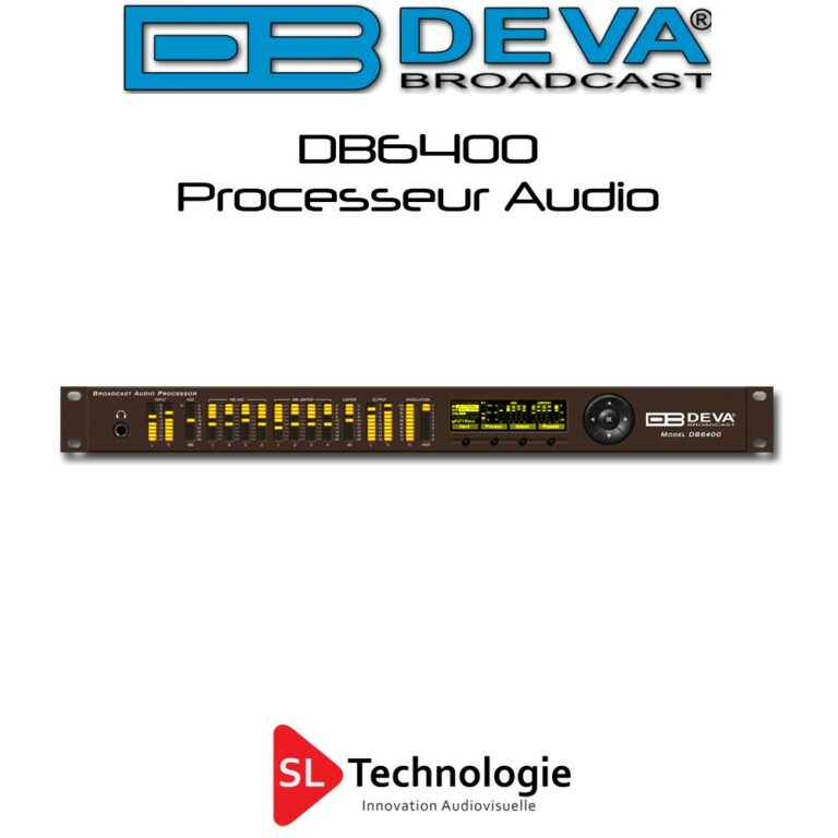 DB6400 DEVA Processeur Audio Fm + RDS + Secours audio - SL Technologie