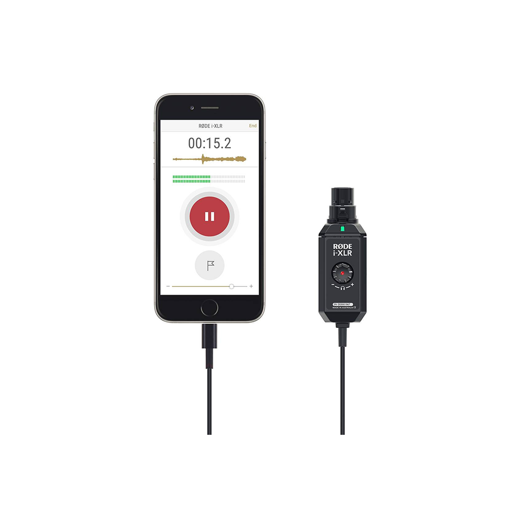 i-XLR Rode Interface XLR micro pour IOS