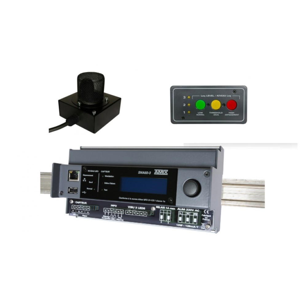 SNA60-3 Pack01 AMIX Limiteur Sonore Conforme à La Réglementation