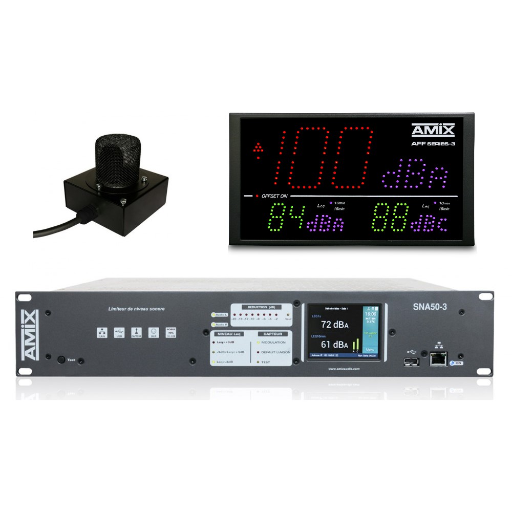 SNA70-3R – AMIX – NORM2017 Limiteur Sonore Conforme à La Réglementation