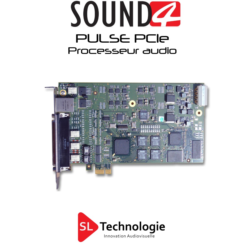PULSE – Carte PCIe – SOUND4