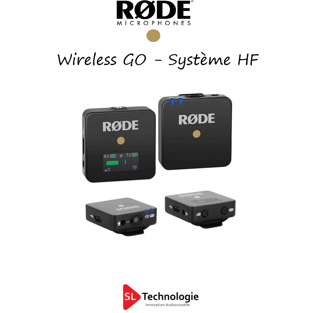 Wireless Go Rode Système Micro sans fil compact - SL Technologie