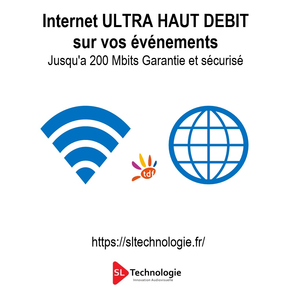 You are currently viewing Internet Ultra Haut Débit sur vos événements