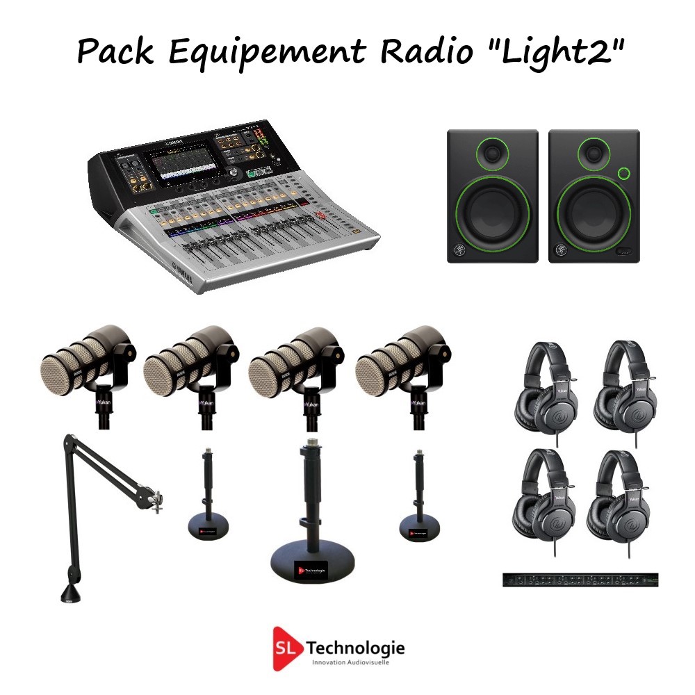 Pack Equipement Radio “Light2” 4 Micros