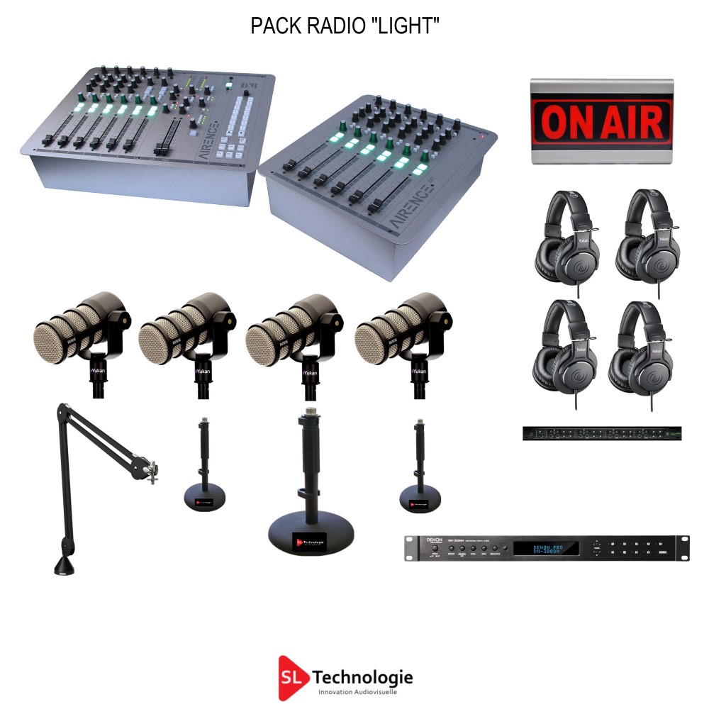 Pack Radio “Light” 4 Micros