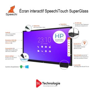 Lire la suite à propos de l’article Écran interactif SpeechiTouch SuperGlass.
