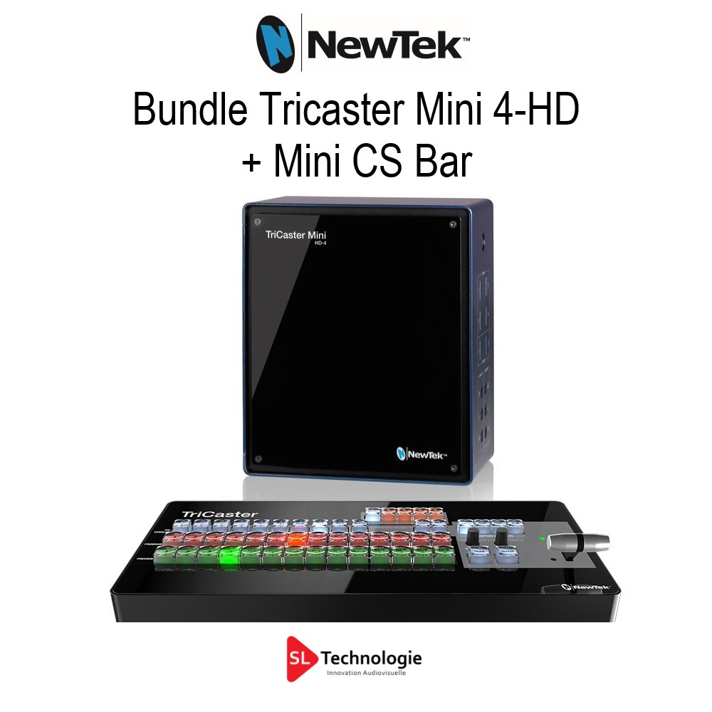 Tricaster Mini 4-HD + MiniCS Bundle