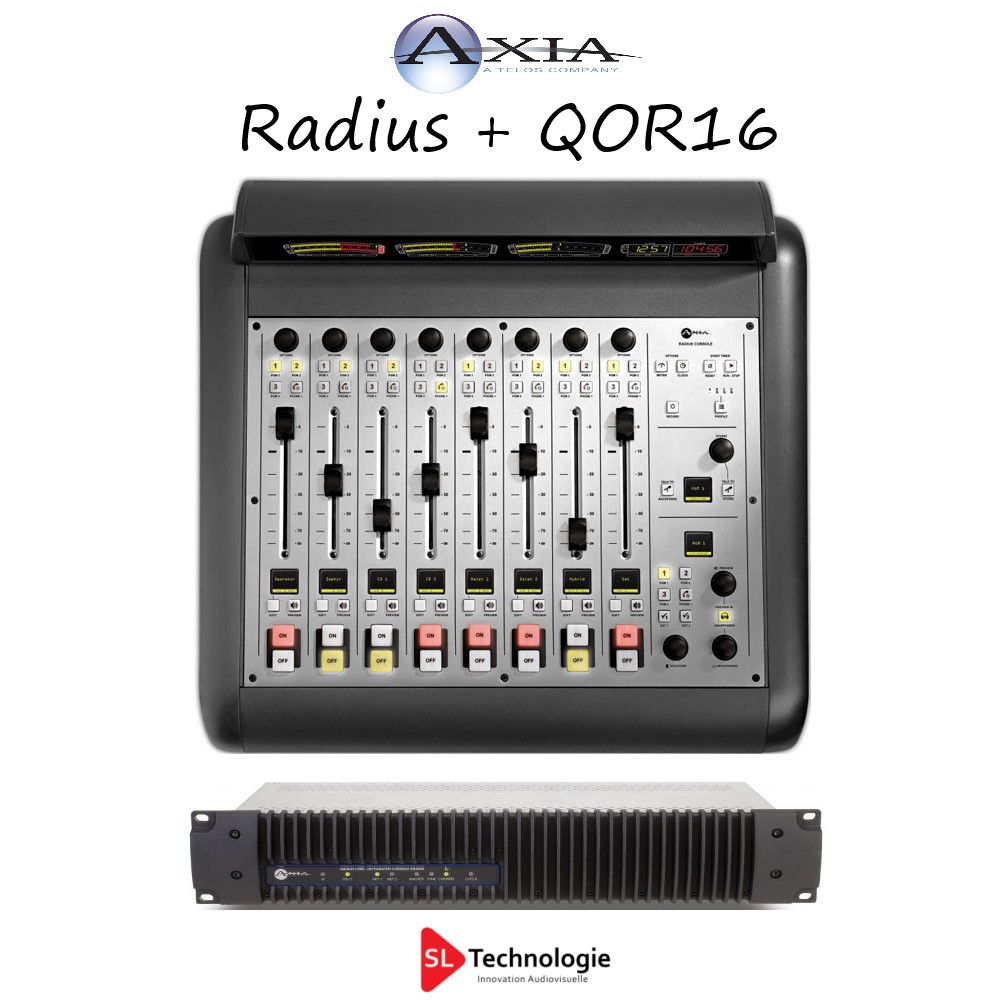 Radius + QOR16 AXIA