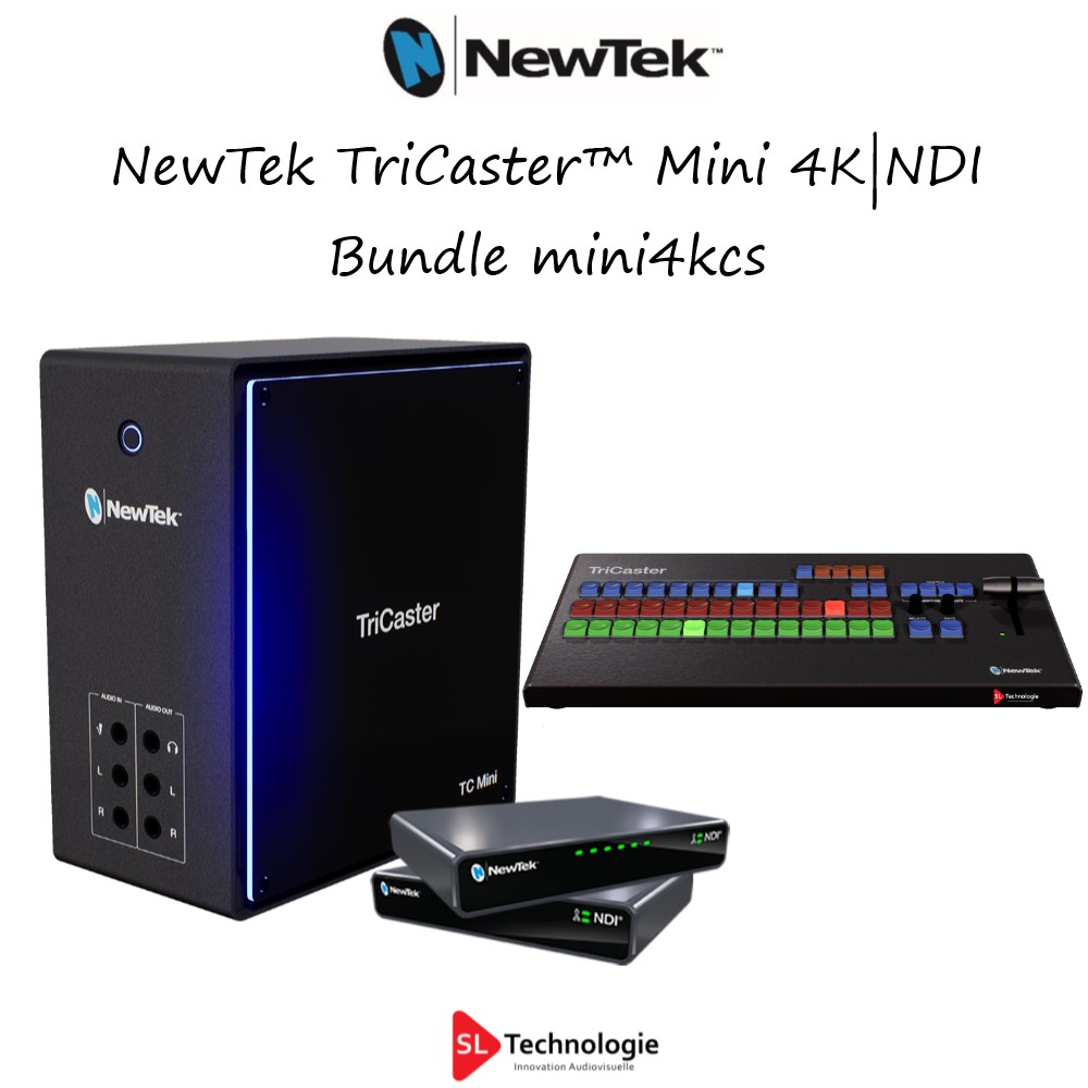 TriCaster Mini 4K|NDI NewTek CS Bundle