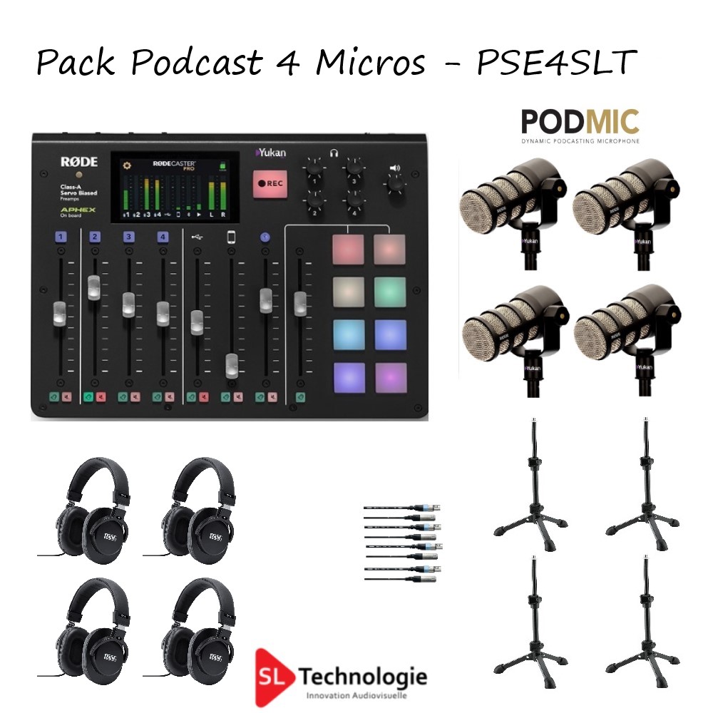 Pack Podcast Mobile SLT.P005.2 - SL Technologie