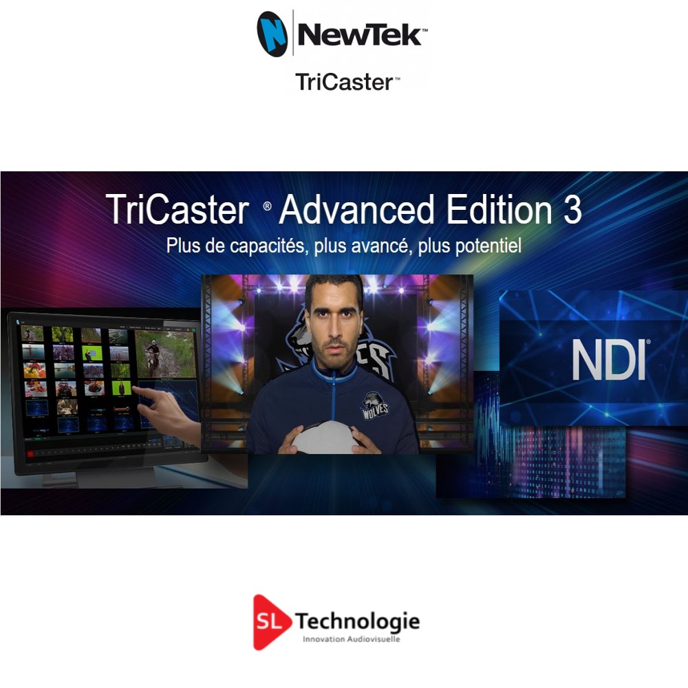 Lire la suite à propos de l’article TriCaster ® Advanced Edition 3