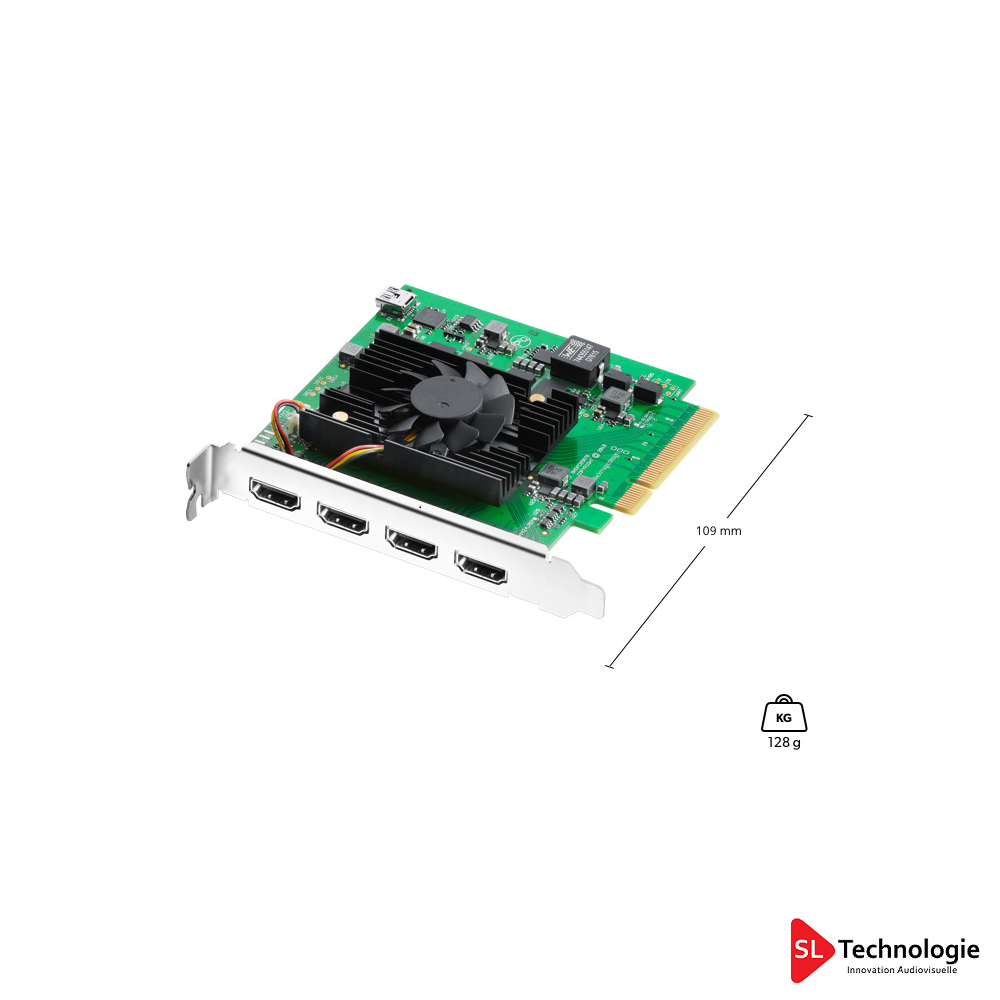 Carte d'acquisition vidéo - Blackmagic Design DeckLink Duo 2