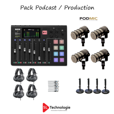 Pack Podcast Audio & WebRadio SLT.P004 - SL Technologie