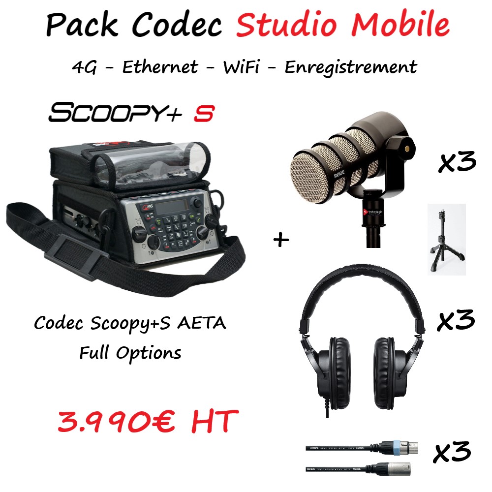 Pack Codec Studio Mobile