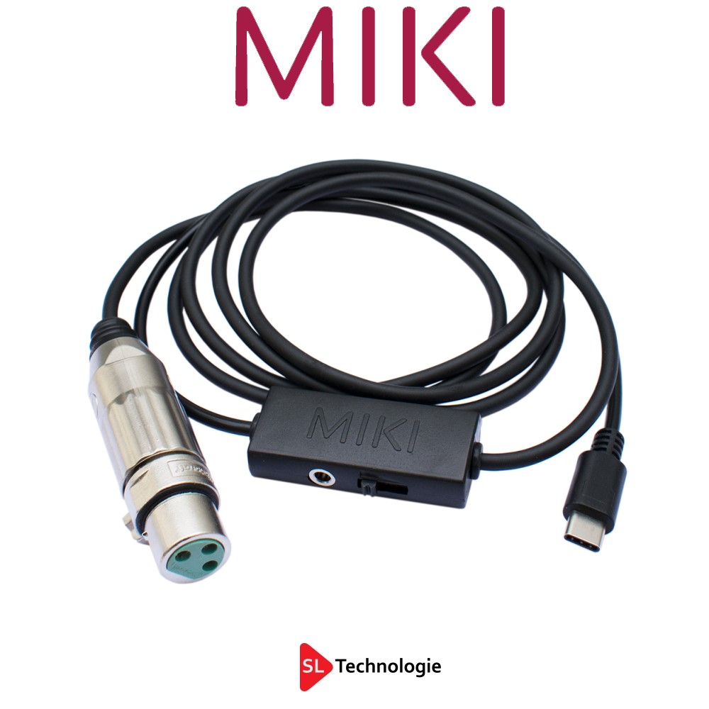 MIKI DIGITAL DTC – Câble d’interface audio USB-C