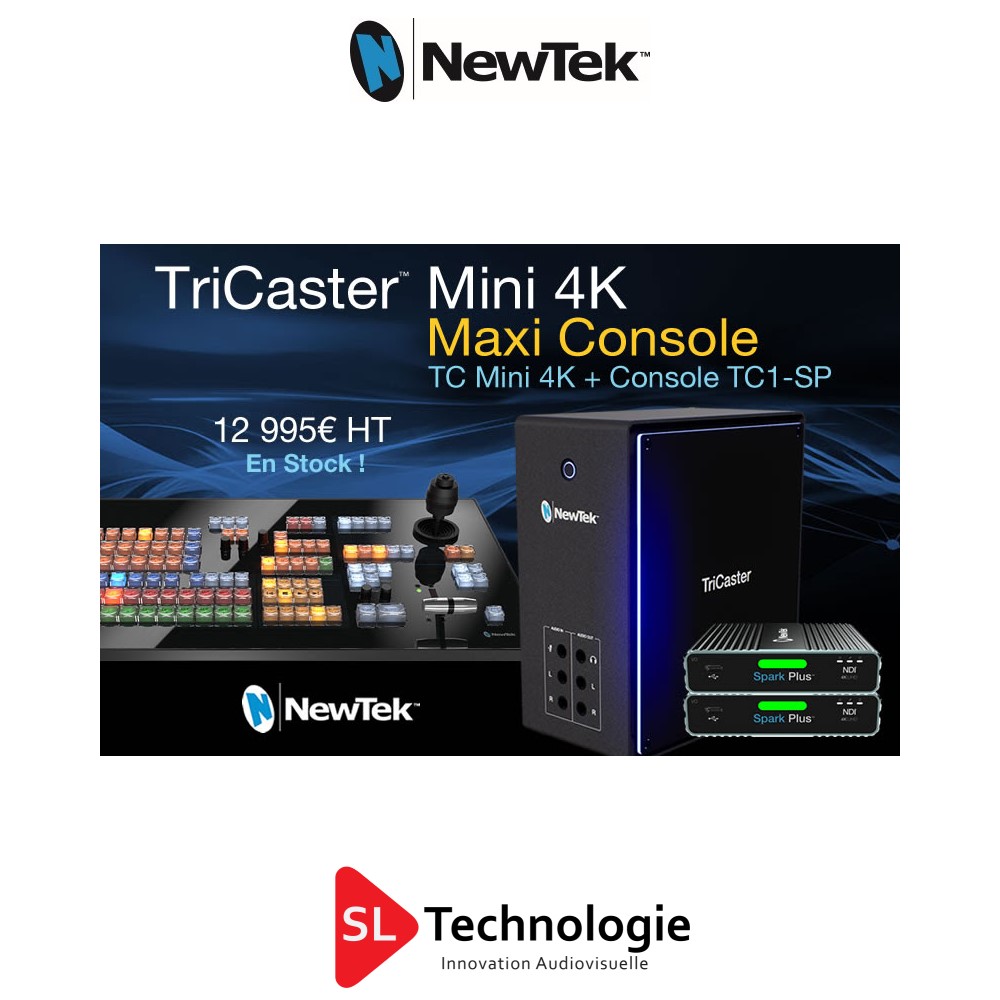 Tricaster Mini 4k TC1-SP Bundle NewTek