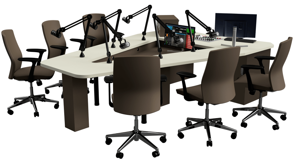 Top Desk XL Mobilier Radio – Vidéo