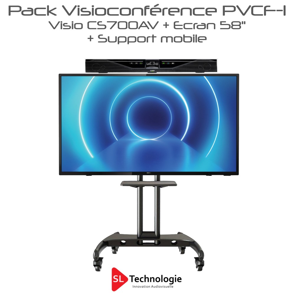 Pack Visioconférence 58″