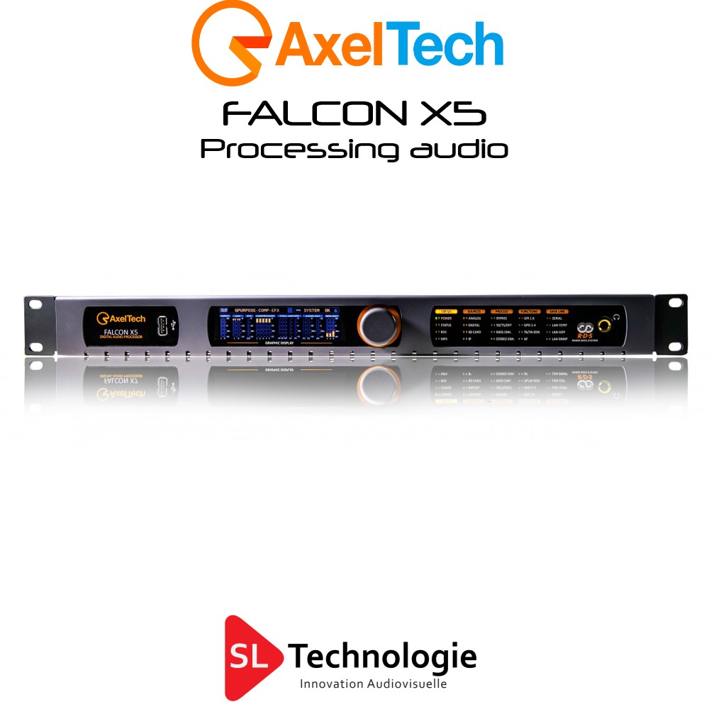 Falcon X5 Processeur Audio 5 Bandes Axel Tech