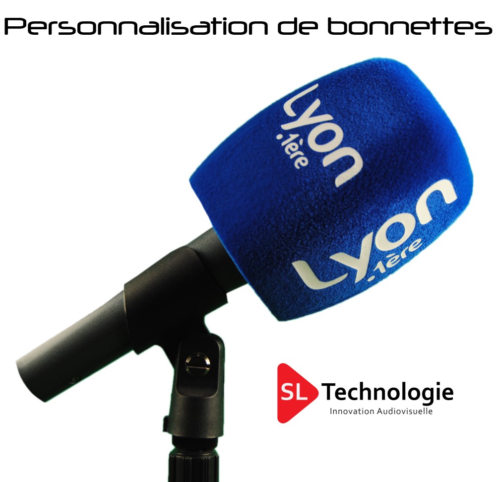 Bonnettes Personnalisées pour microphone