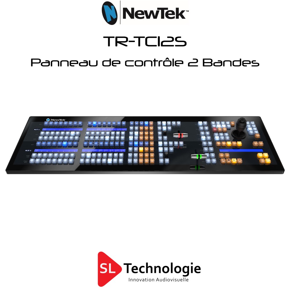 TC12S NewTek Panneau de configuration à 2 bandes