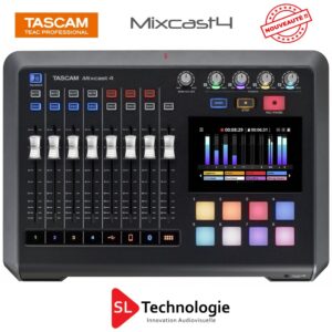 Lire la suite à propos de l’article Tascam présente la station de podcasting Mixcast 4