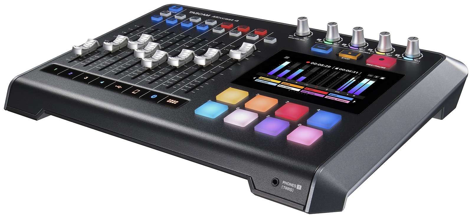 Mixcast 4 TASCAM Console de Production Audio