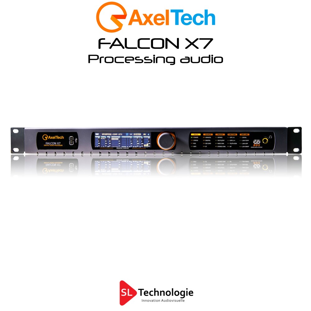 Falcon X7 Processeur audio 5 Bandes Axel Tech