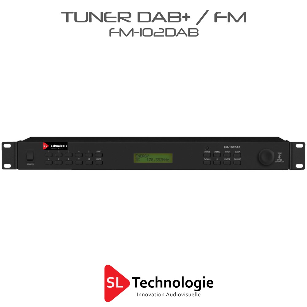 FM-102DAB Tuner DAB+/FM