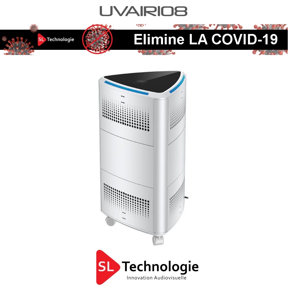 Désinfecteur UV-C & Purificateur d’air UVAIR108